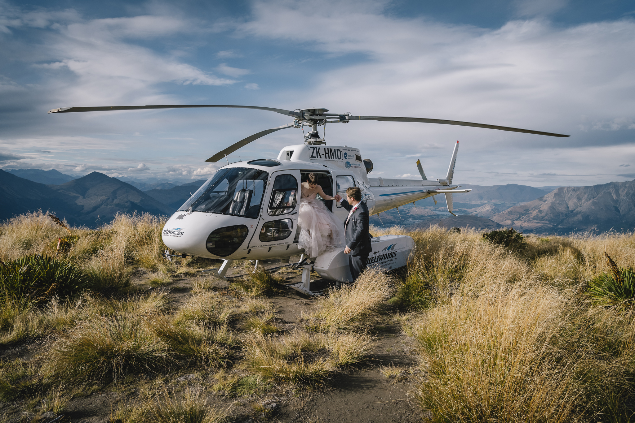 NZ Heli Wedding Heli Elopement Queenstown
