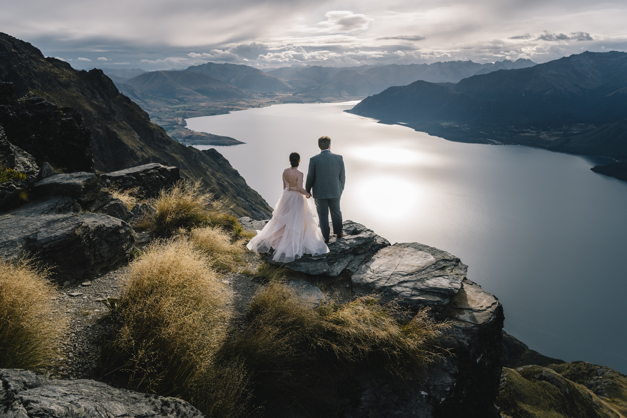 Elopement Wedding Queenstown Heli Elopement Wedding