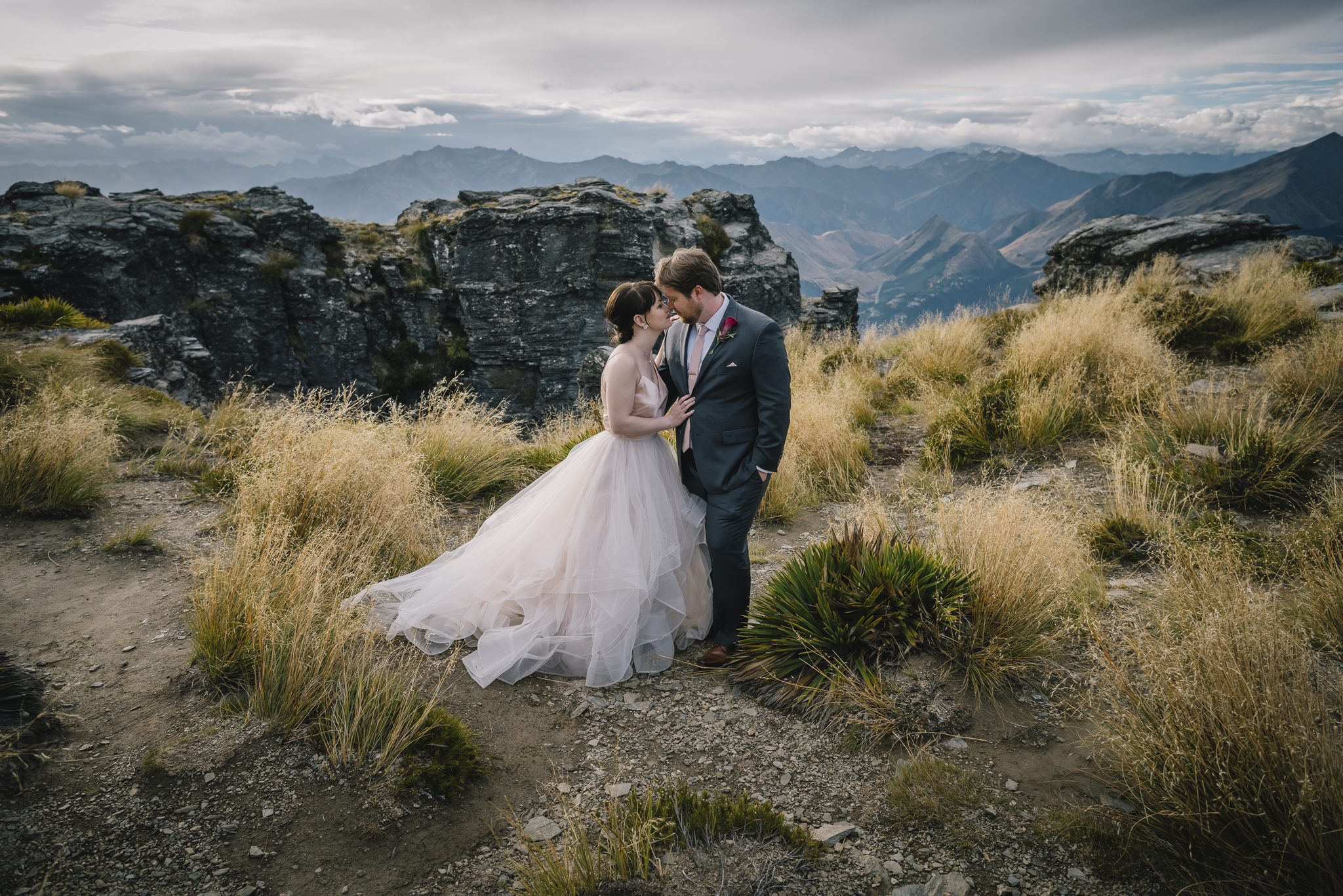 Perfect Elopement Wedding Heli Wedding Photos